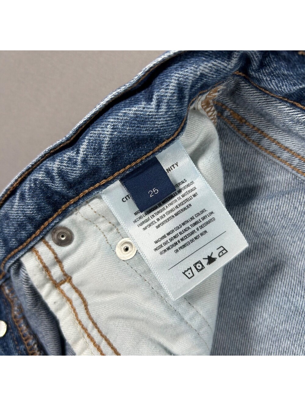 Citizens of Humanity Baretta Relaxed Straight Jeans Womens 25 (28W x 31L) - Picture 6 of 12